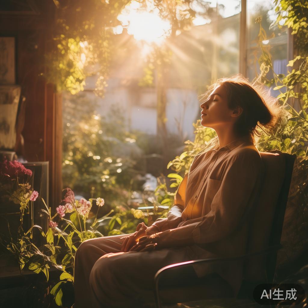 学会情绪调节技巧
适当的休息、深呼吸练习，以及转